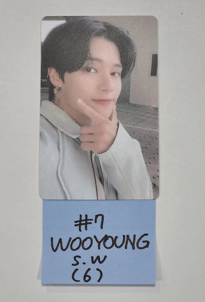 Ateez "The World Ep.1 - MOVEMENT" - Soundwave Luckydraw PVC PhotoCard + Signature Printed Photocard - HALLYUSUPERSTORE