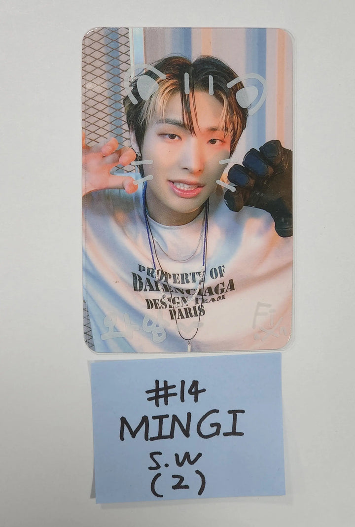 Ateez "The World Ep.1 - MOVEMENT" - Soundwave Luckydraw PVC PhotoCard + Signature Printed Photocard - HALLYUSUPERSTORE
