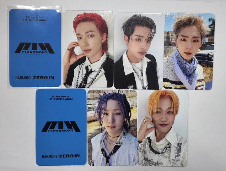 P1Harmony 'HARMONY : ZERO IN' - Apple Music Fansign Event Photocard + Winner Photocard - HALLYUSUPERSTORE