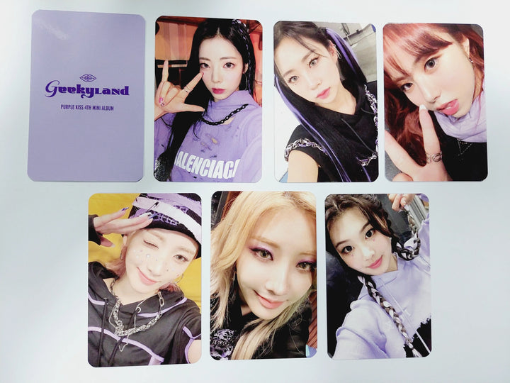 Purple Kiss 4th mini - Joeun Music Fansign Event Photocard - HALLYUSUPERSTORE