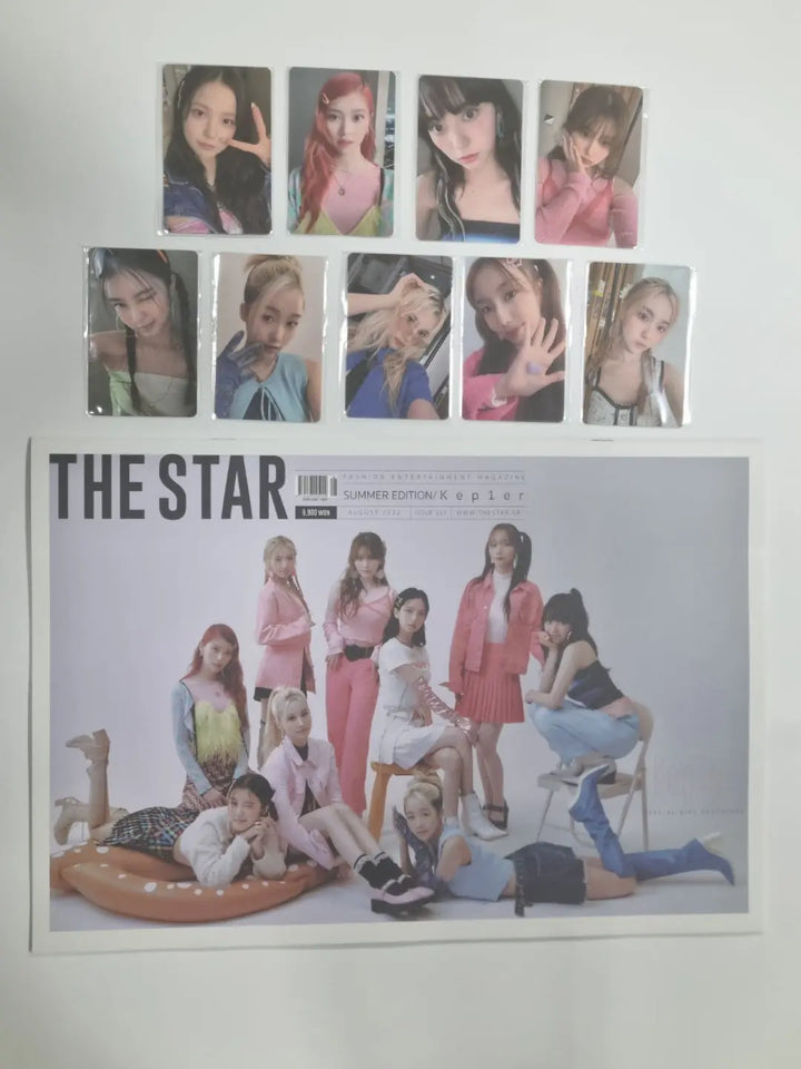 Kep1er - The Star 2022 Magazine Event Photocard Round 2 - HALLYUSUPERSTORE
