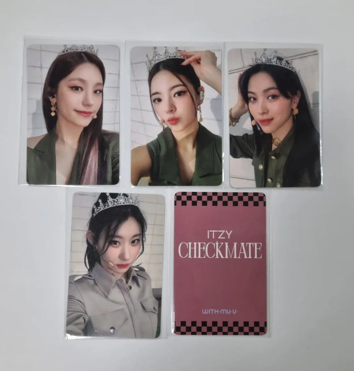 ITZY 'CHECKMATE' - Withmuu Fansign Event Photocard Round 2 - HALLYUSUPERSTORE