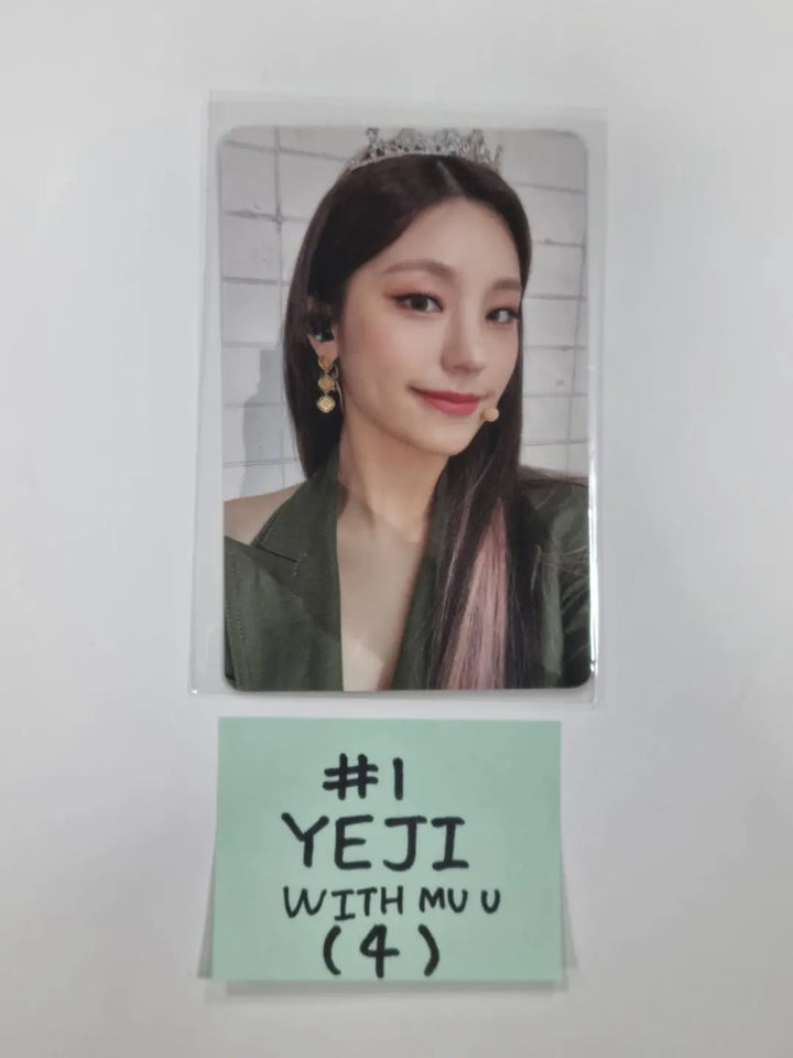 ITZY 'CHECKMATE' - Withmuu Fansign Event Photocard Round 2 - HALLYUSUPERSTORE