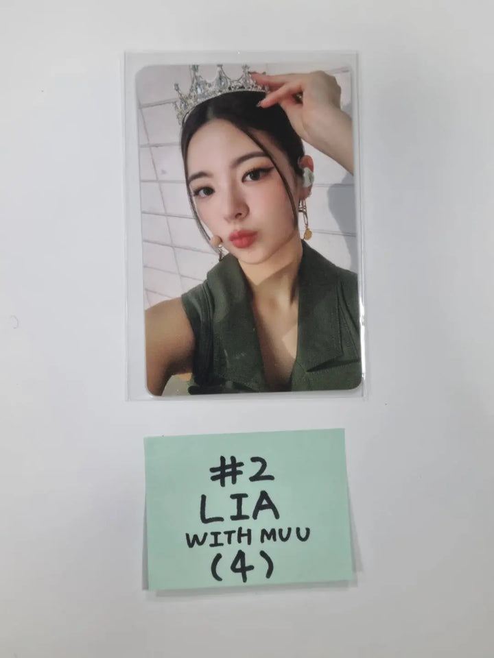 ITZY 'CHECKMATE' - Withmuu Fansign Event Photocard Round 2 - HALLYUSUPERSTORE