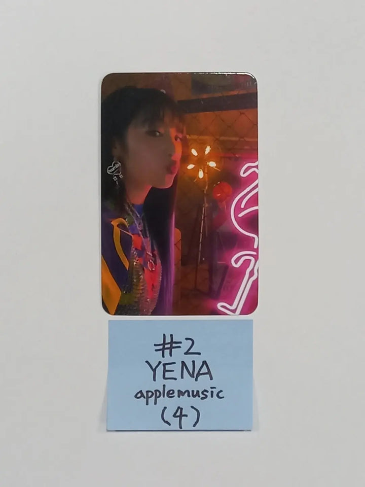 YENA - 2nd Mini "SMARTPHONE" - Apple Music Fansign Event Photocard - HALLYUSUPERSTORE