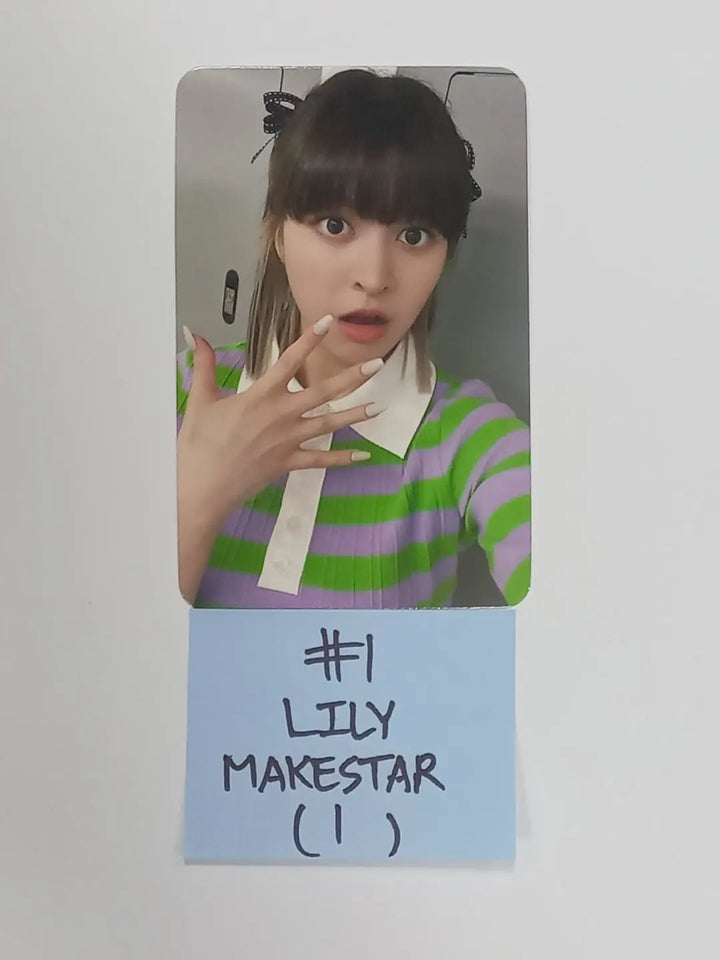 NMIXX 'MIXXPEDIA: PICK LA' 1st Photobook - Makestar Pre-order Benefit Photocard - HALLYUSUPERSTORE