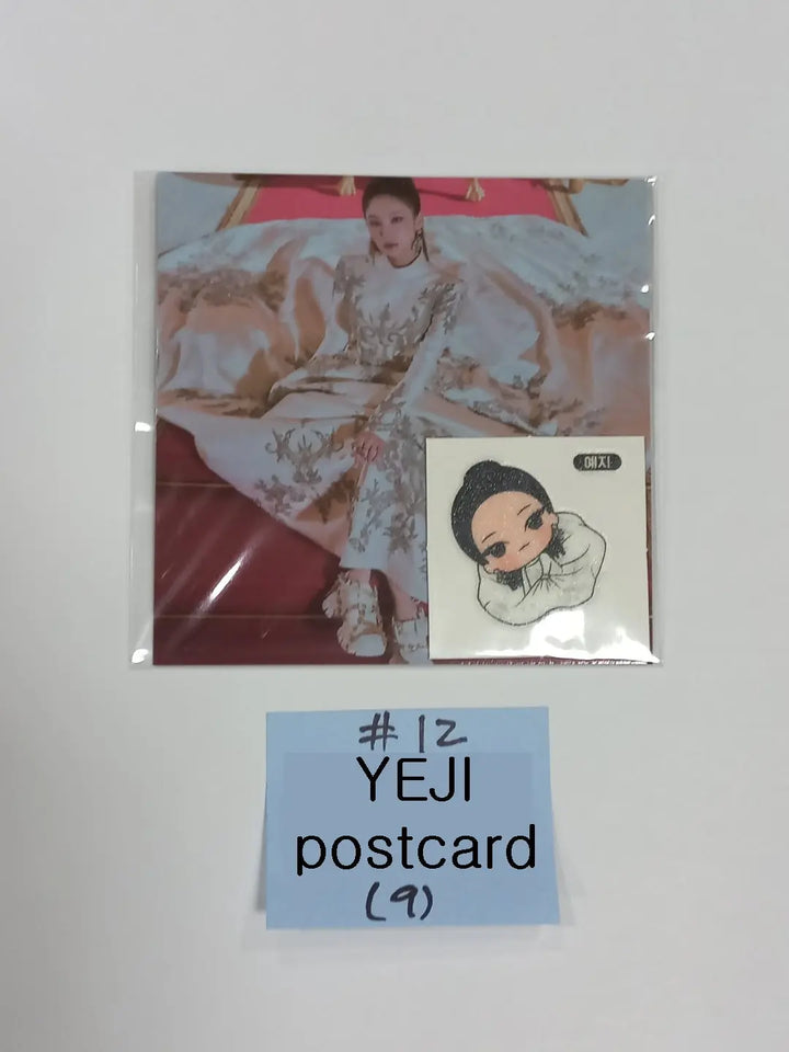 ITZY 'CHECKMATE' - Special Edition Photocard, Postcard + Seal Sticker - HALLYUSUPERSTORE