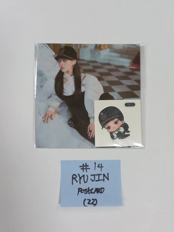 ITZY 'CHECKMATE' - Special Edition Photocard, Postcard + Seal Sticker - HALLYUSUPERSTORE