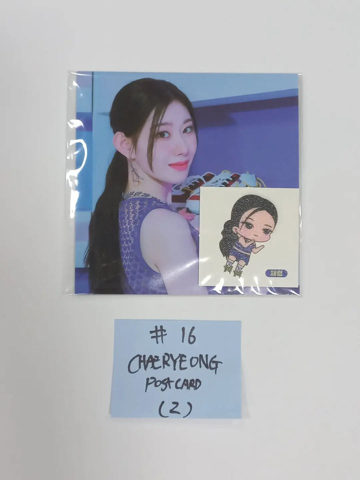 ITZY 'CHECKMATE' - Special Edition Photocard, Postcard + Seal Sticker - HALLYUSUPERSTORE