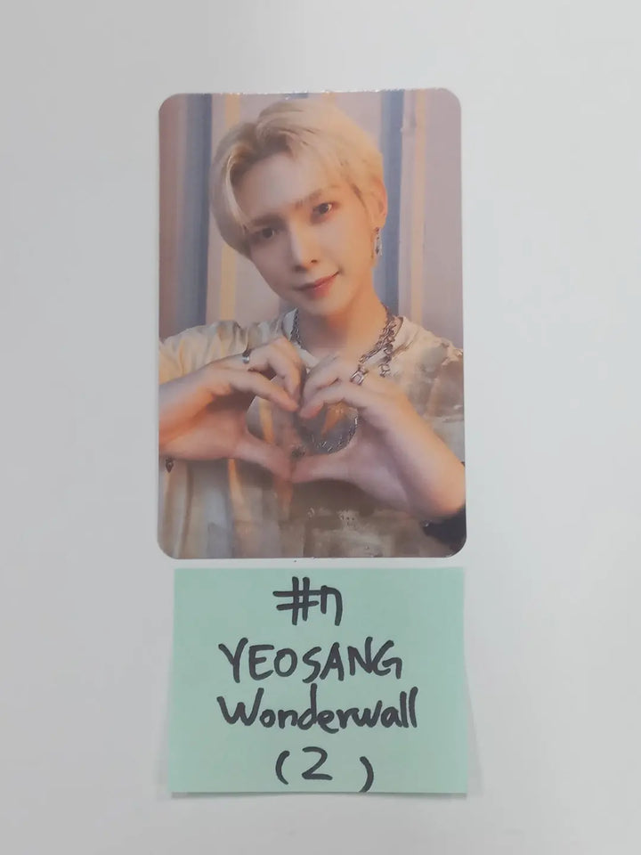 Ateez "The World Ep.1 - MOVEMENT" - Wonderwall Pre-Order Benefit Photocard - HALLYUSUPERSTORE