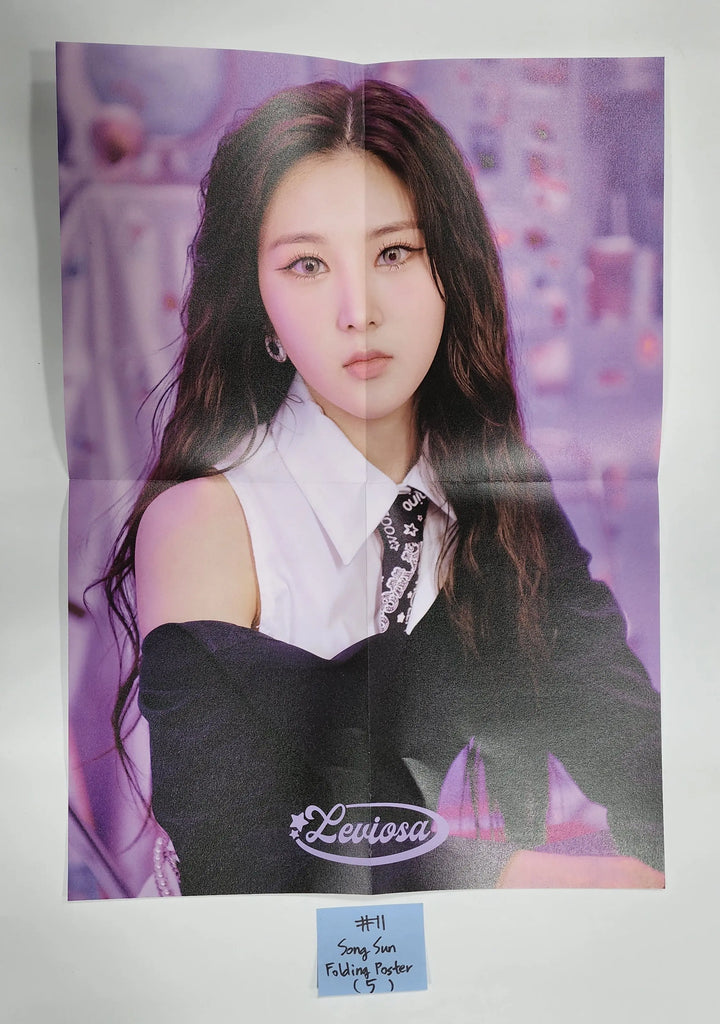 Tri.Be "LEVIOSA" - Official Photocard, Folding Poster - HALLYUSUPERSTORE