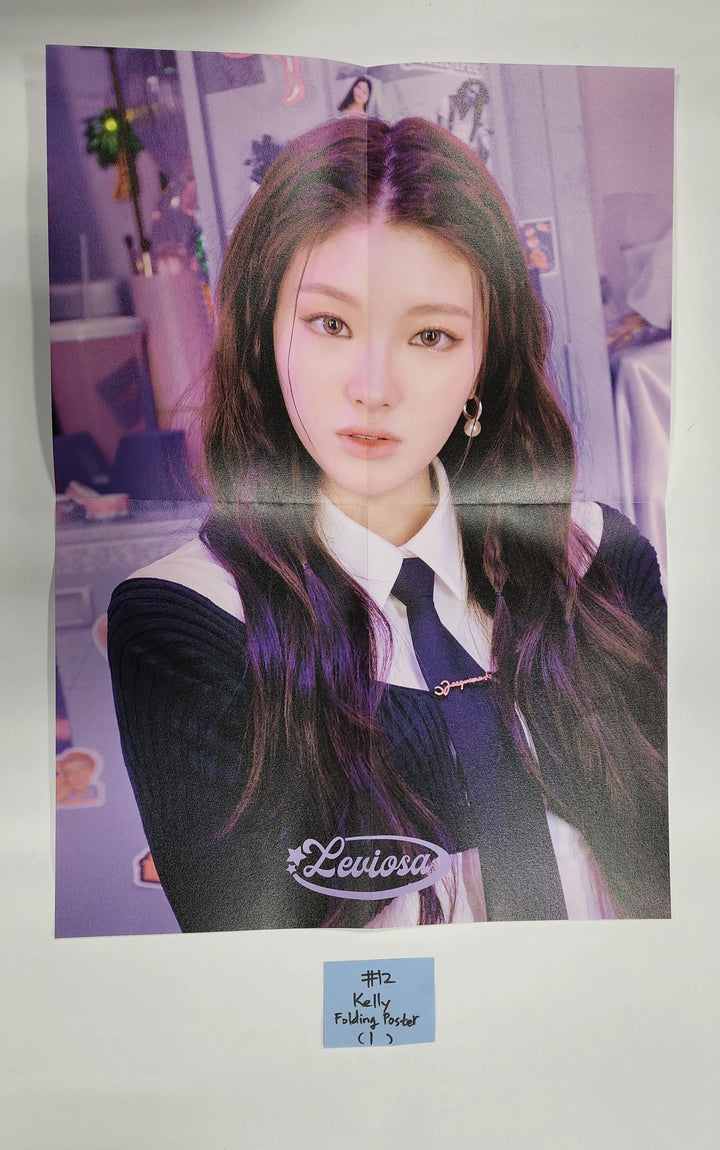 Tri.Be "LEVIOSA" - Official Photocard, Folding Poster - HALLYUSUPERSTORE