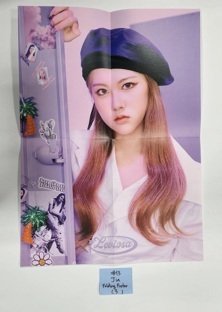 Tri.Be "LEVIOSA" - Official Photocard, Folding Poster - HALLYUSUPERSTORE