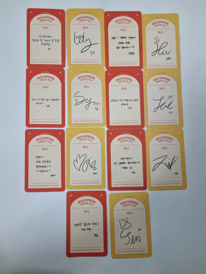 NMIXX 'MIXXPEDIA: PICK LA' 1st Photobook - Official Photocard - HALLYUSUPERSTORE