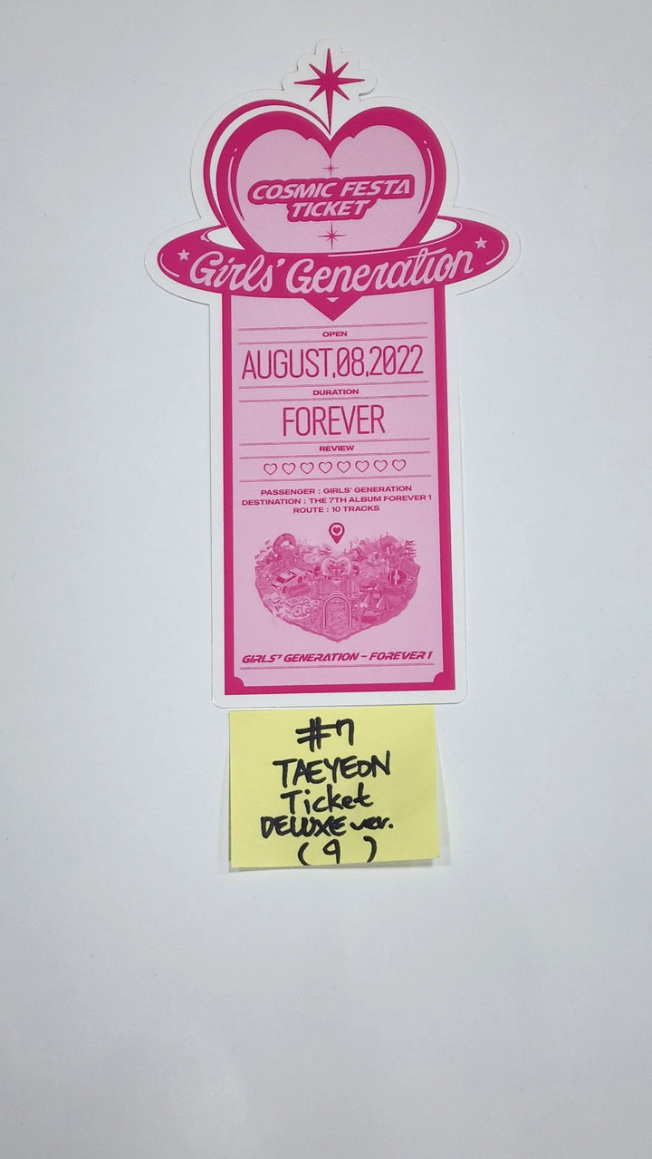 SNSD Girls' Generation "FOREVER 1" 7th Album - Official Photocard - HALLYUSUPERSTORE