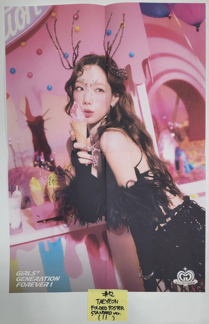 SNSD Girls' Generation "FOREVER 1" 7th Album - Official Photocard - HALLYUSUPERSTORE
