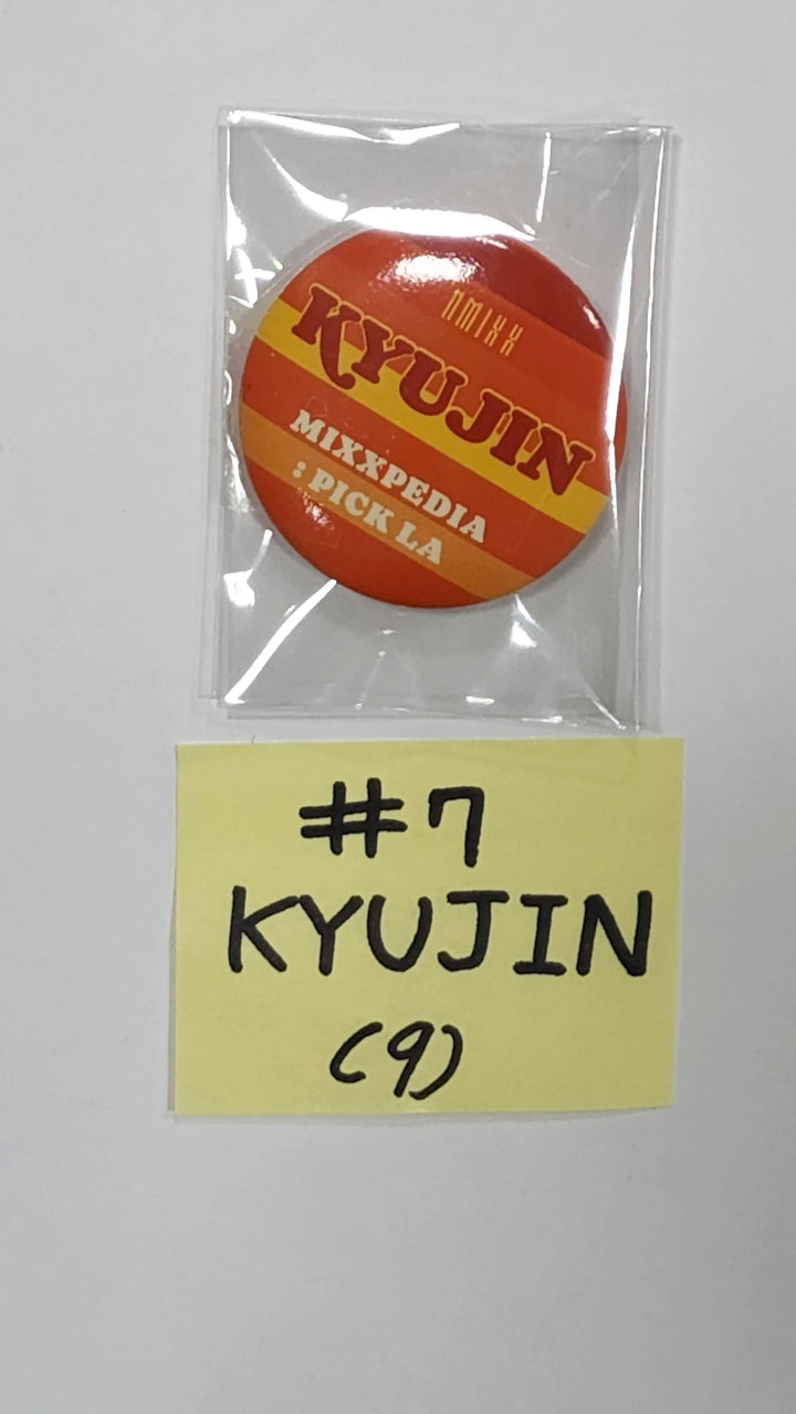 NMIXX 'MIXXPEDIA: PICK LA' 1st Photobook - Official Pin Button, 4 Cut Photo Set (7EA), Polaroid Photocard Set (7EA) - HALLYUSUPERSTORE