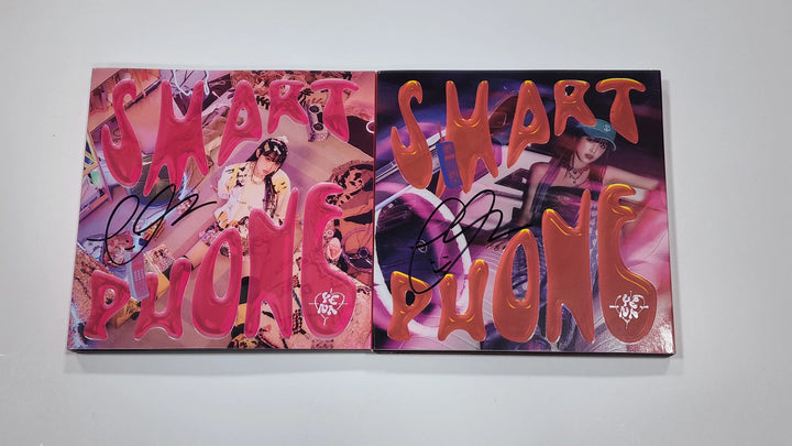 YENA "SMARTPHONE" 2nd Mini  - Hand Autographed(Signed) Promo Album - HALLYUSUPERSTORE