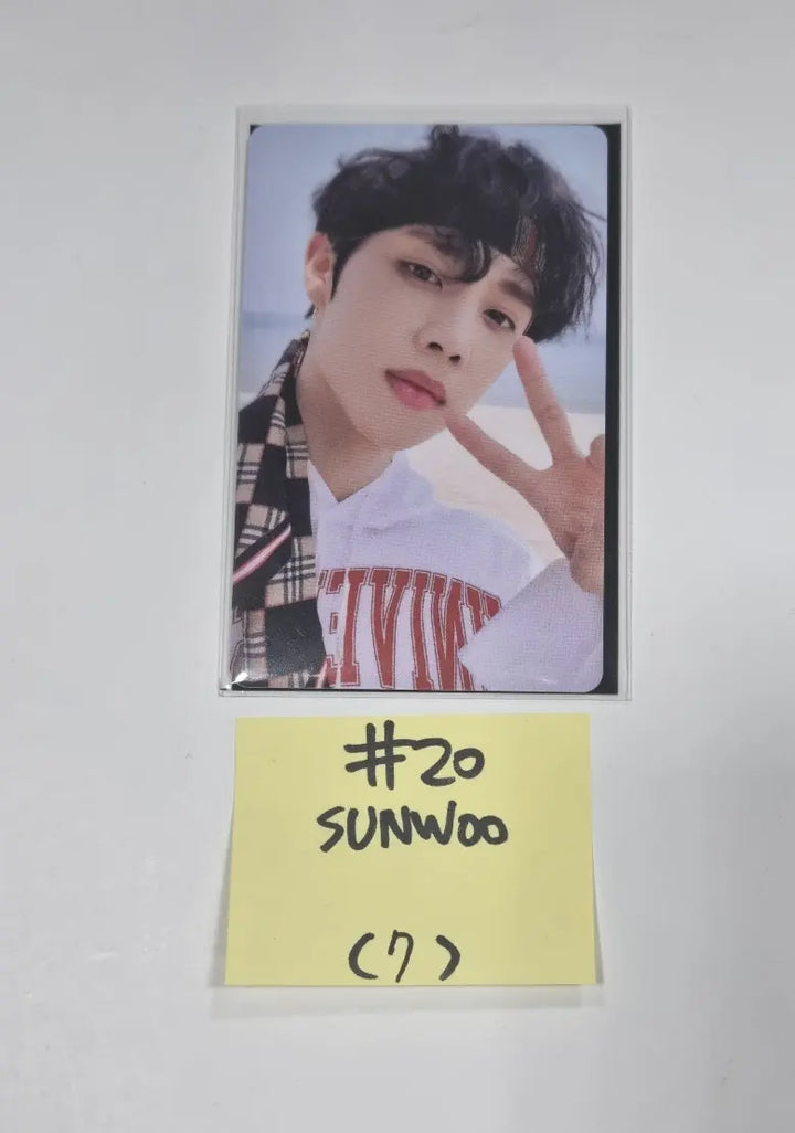 THE BOYZ "BE AWARE" 7th mini Album - Withmuu Lucky Draw Event PVC Photocard - HALLYUSUPERSTORE
