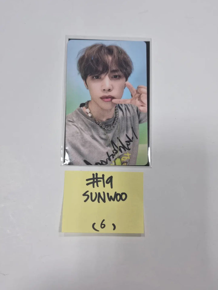 THE BOYZ "BE AWARE" 7th mini Album - Withmuu Lucky Draw Event PVC Photocard - HALLYUSUPERSTORE