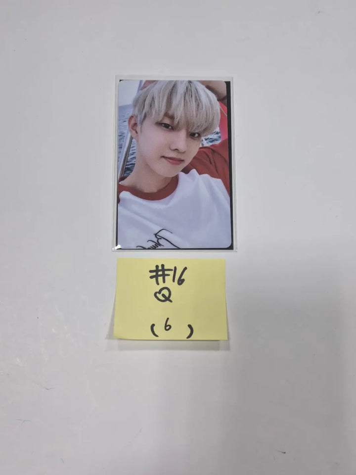 THE BOYZ "BE AWARE" 7th mini Album - Withmuu Lucky Draw Event PVC Photocard - HALLYUSUPERSTORE