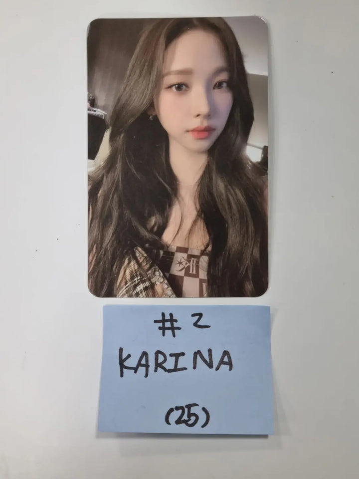 Aespa "Girls" - Smtown & Store Event Photocard - HALLYUSUPERSTORE