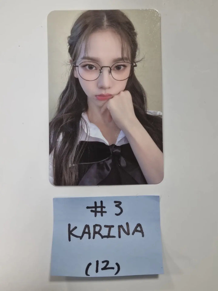 Aespa "Girls" - Smtown & Store Event Photocard - HALLYUSUPERSTORE