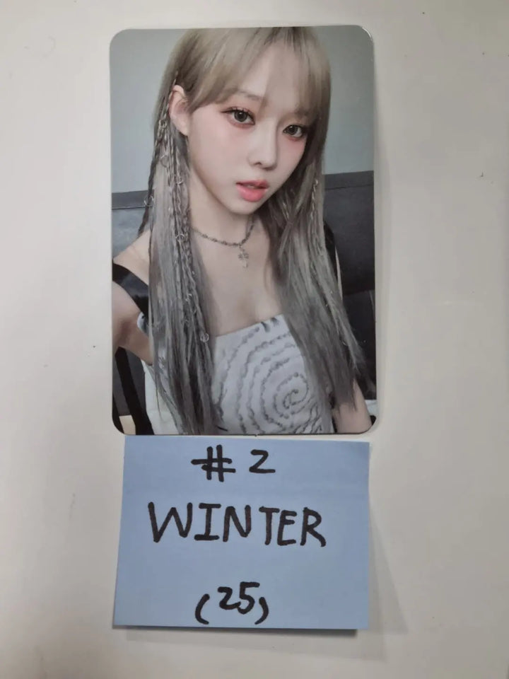 Aespa "Girls" - Smtown & Store Event Photocard - HALLYUSUPERSTORE