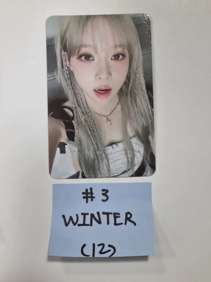 Aespa "Girls" - Smtown & Store Event Photocard - HALLYUSUPERSTORE