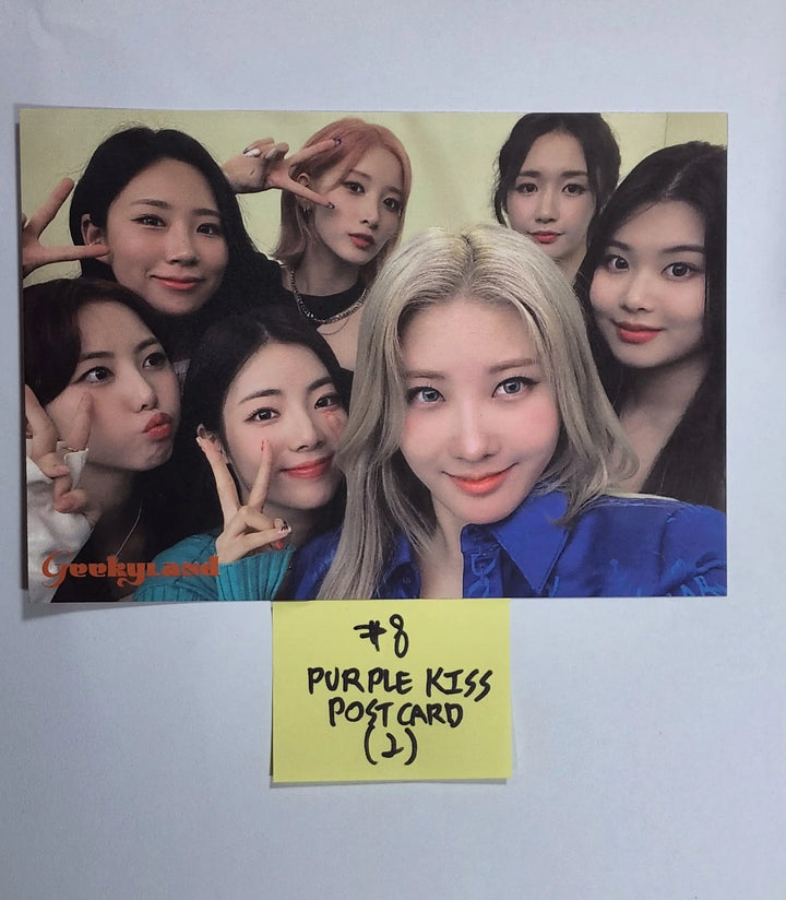 Purple Kiss 4th mini - Everline Promotion Event Photocard - HALLYUSUPERSTORE