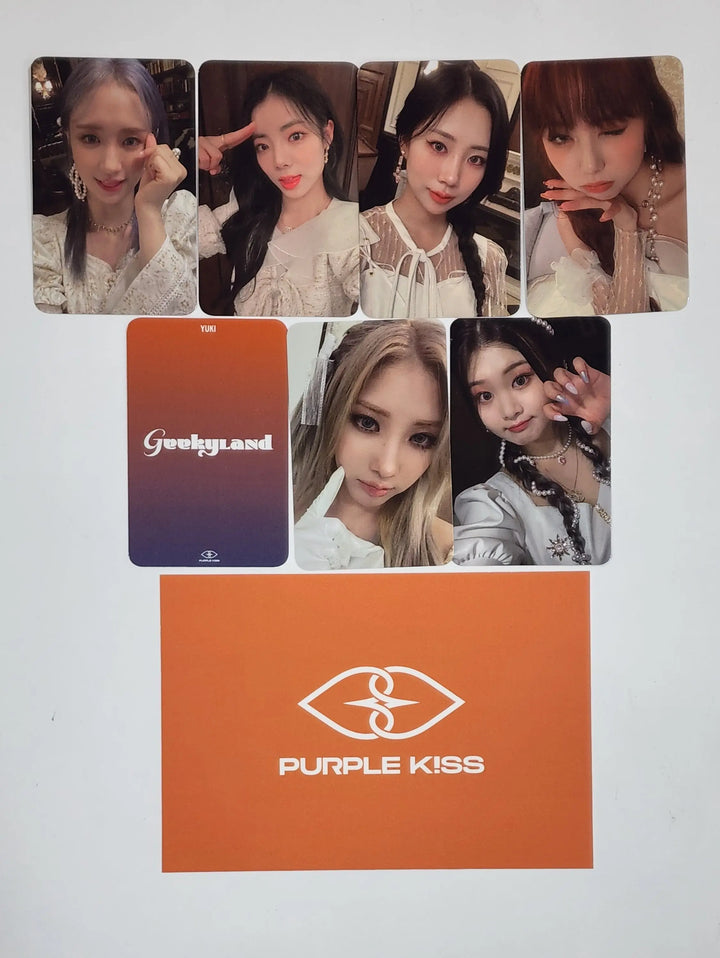 Purple Kiss 4th mini - Everline Promotion Event Photocard - HALLYUSUPERSTORE
