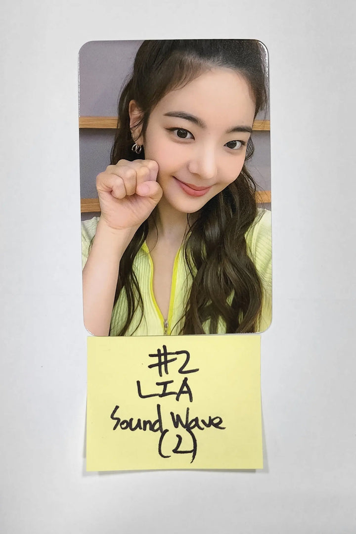 ITZY 'CHECKMATE' - Soundwave Fansign Event Photocard Round 3 - HALLYUSUPERSTORE