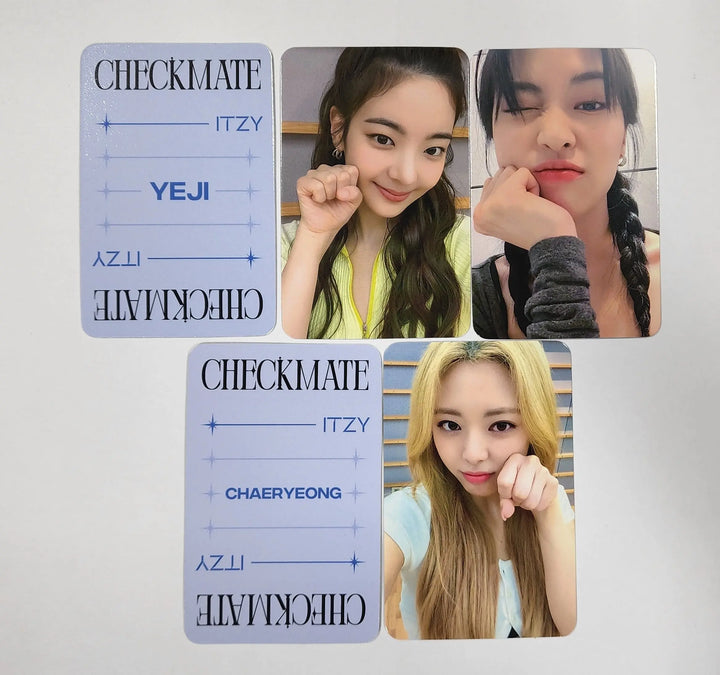 ITZY 'CHECKMATE' - Soundwave Fansign Event Photocard Round 3 - HALLYUSUPERSTORE