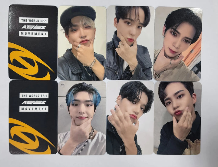 Ateez "The World Ep.1 - MOVEMENT" - Soundwave Fansign Event Photocard - HALLYUSUPERSTORE