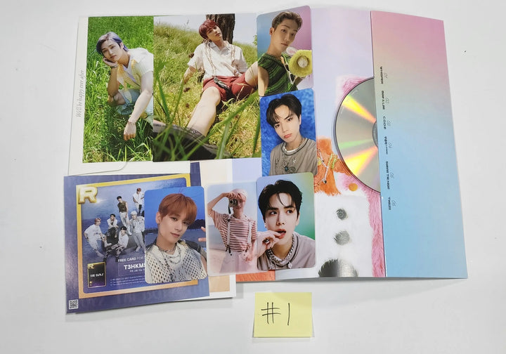 THE BOYZ "BE AWARE" 7th mini Album - Hand Autographed(Signed) Promo Album - HALLYUSUPERSTORE