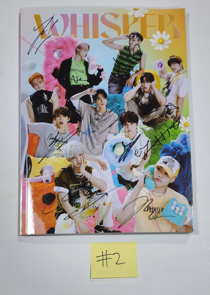 THE BOYZ "BE AWARE" 7th mini Album - Hand Autographed(Signed) Promo Album - HALLYUSUPERSTORE
