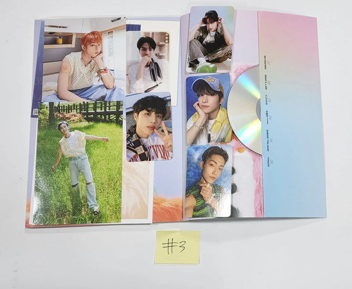 THE BOYZ "BE AWARE" 7th mini Album - Hand Autographed(Signed) Promo Album - HALLYUSUPERSTORE