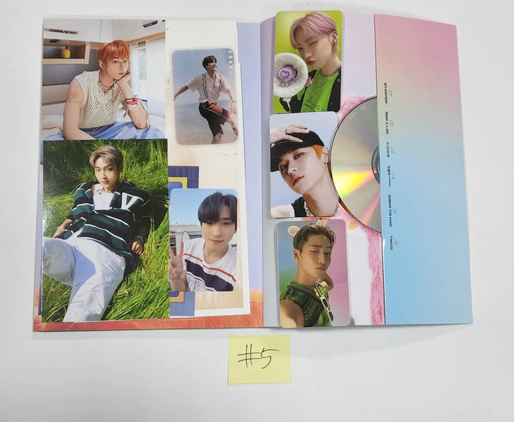 THE BOYZ "BE AWARE" 7th mini Album - Hand Autographed(Signed) Promo Album - HALLYUSUPERSTORE