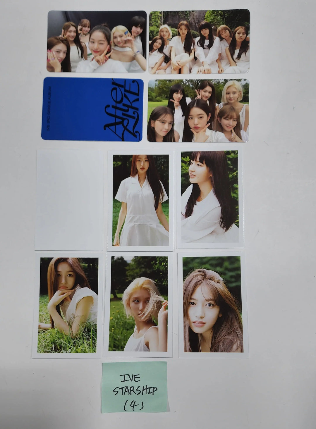 IVE 'After Like' - Starship Pre-Order Benefit Event Photo & Unit Photocards Set (10EA) - HALLYUSUPERSTORE
