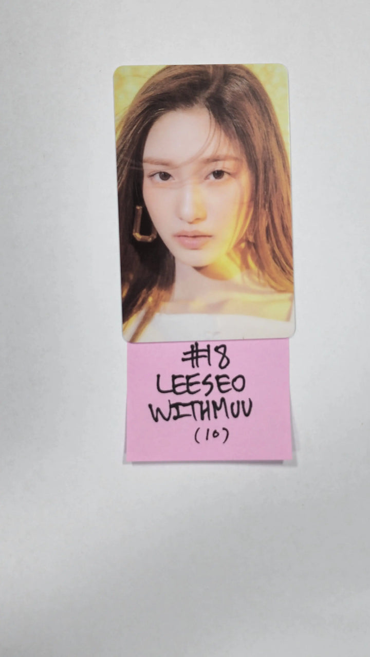 IVE 'After Like' - Withmuu Lucky Draw Event PVC Photocard - HALLYUSUPERSTORE