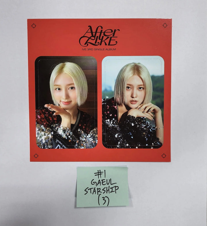IVE 'After Like' - Starship Pre-Order Benefit Event Photocards Set (2EA) - HALLYUSUPERSTORE