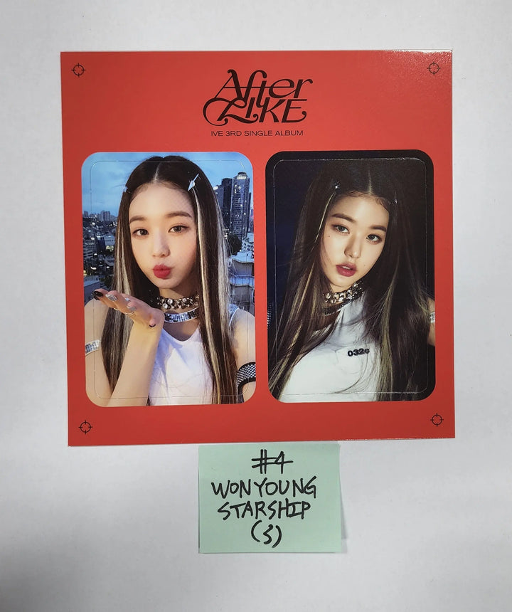 IVE 'After Like' - Starship Pre-Order Benefit Event Photocards Set (2EA) - HALLYUSUPERSTORE