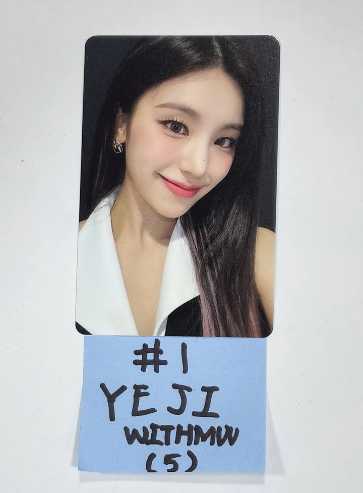 ITZY 'CHECKMATE' - Withmuu Fansign Event Photocard Round 3 - HALLYUSUPERSTORE