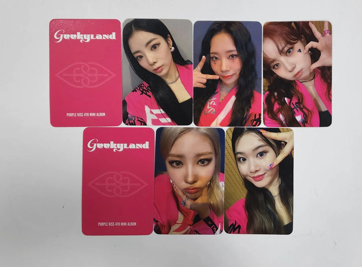 Purple Kiss 4th mini - Apple Music Fansign Event Photocard Round 3 - HALLYUSUPERSTORE