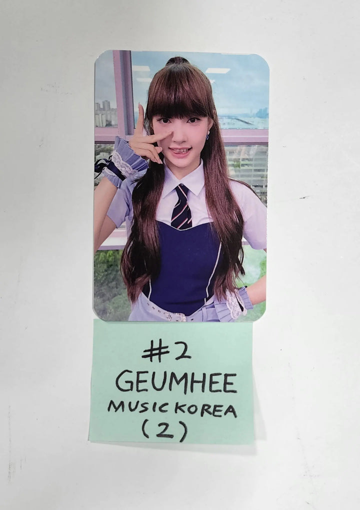 CSR 1st mini - 'Sequence : 7272' - Music Korea Fansign Event Photocard - HALLYUSUPERSTORE