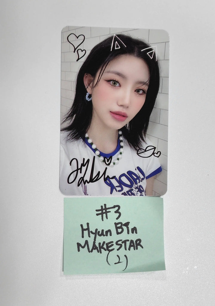 TRI.BE "LEVIOSA" - Makestar Fansign Event Photocard - HALLYUSUPERSTORE