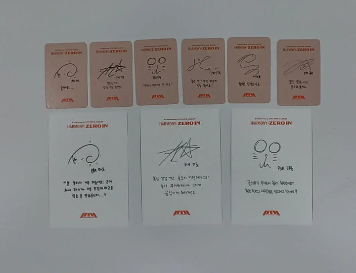 P1Harmony 'HARMONY : ZERO IN' - Apple Music Lucky Draw Event Photocard - HALLYUSUPERSTORE
