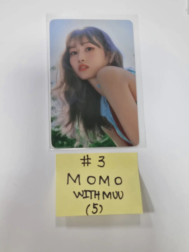 Twice "BETWEEN 1&2" 11th Mini Album - Withmuu Lucky Draw Event PVC Photocard - HALLYUSUPERSTORE