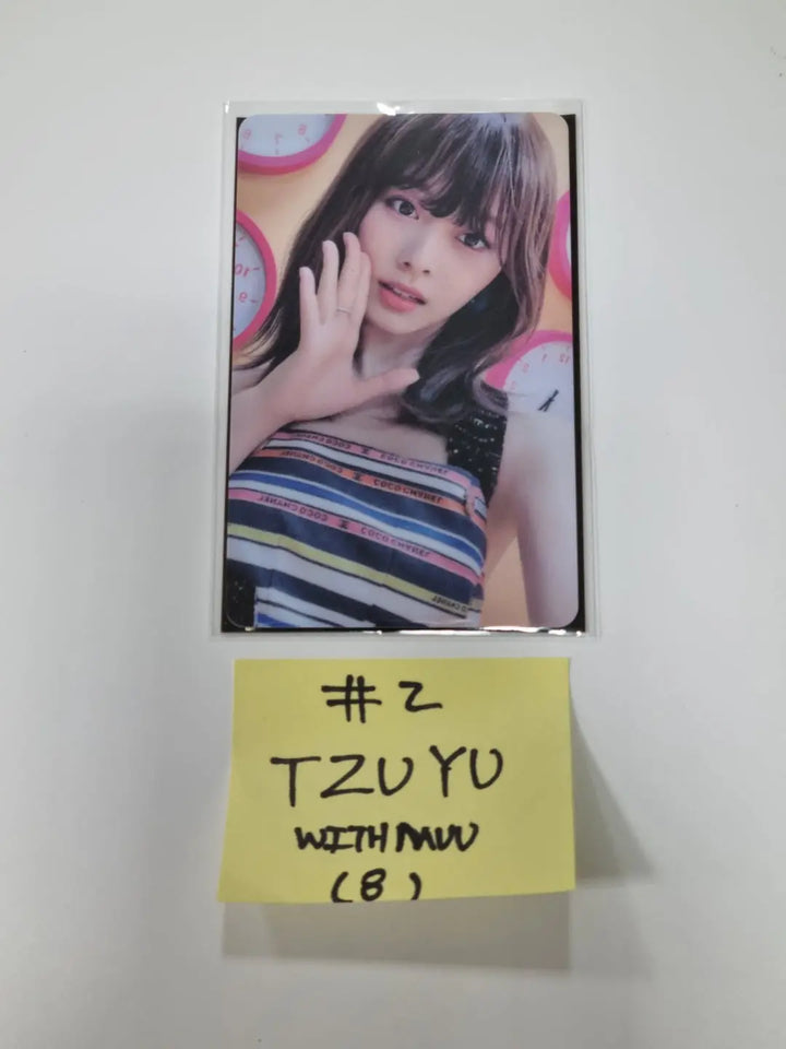 Twice "BETWEEN 1&2" 11th Mini Album - Withmuu Lucky Draw Event PVC Photocard - HALLYUSUPERSTORE