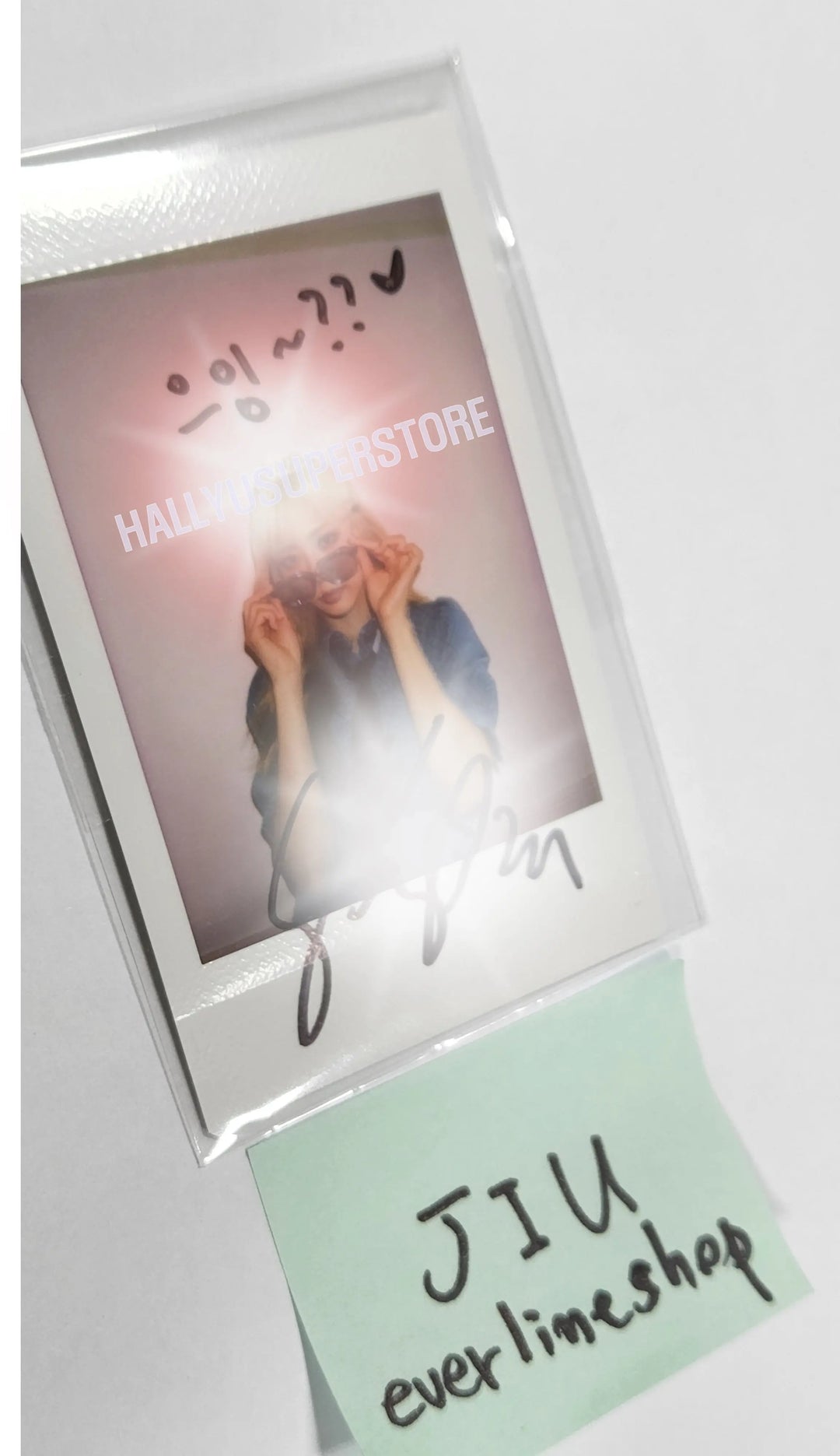 JIU (Of Dreamcatcher) - Hand Autographed(Signed) Polaroid - HALLYUSUPERSTORE